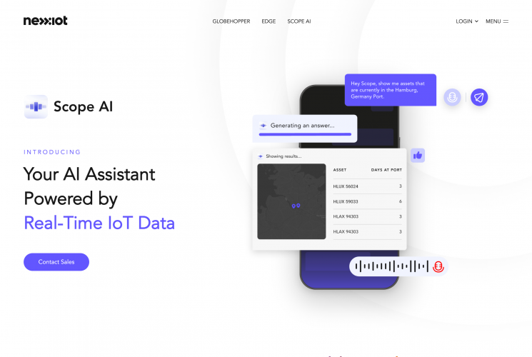Nexxiot WordPress corporate website screenshot 4
