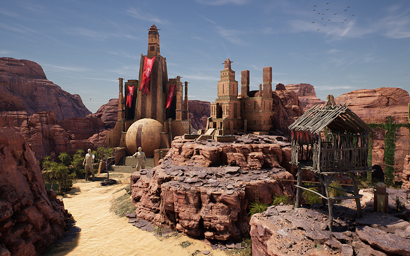 Desert Level | 3D Environment screenshot 1
