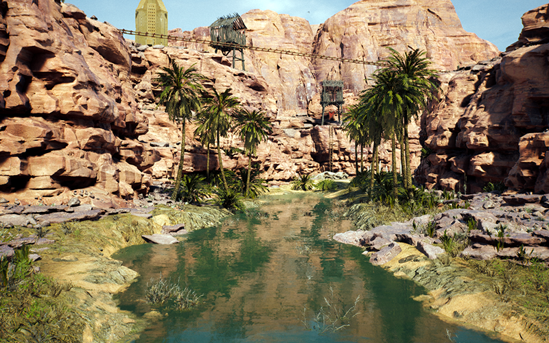 Desert Level | 3D Environment screenshot 2