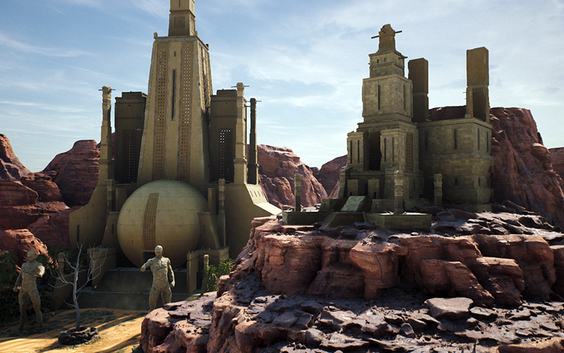 Desert Level | 3D Environment screenshot 3