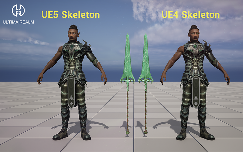 Elven Knight | 3D Character screenshot 1