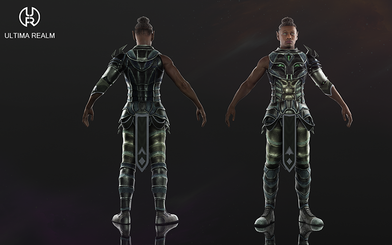 Elven Knight | 3D Character screenshot 3