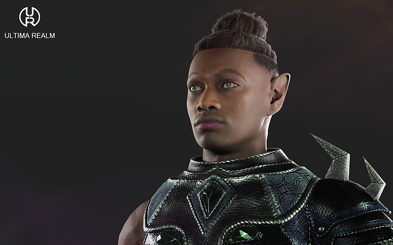 Elven Knight | 3D Character screenshot 4