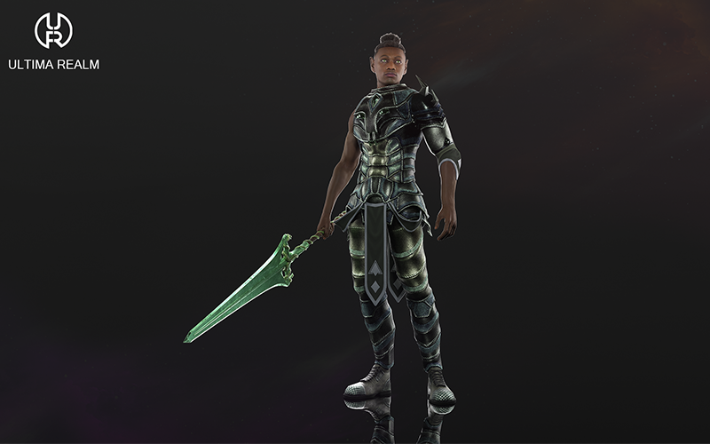 Elven Knight | 3D Character screenshot 2