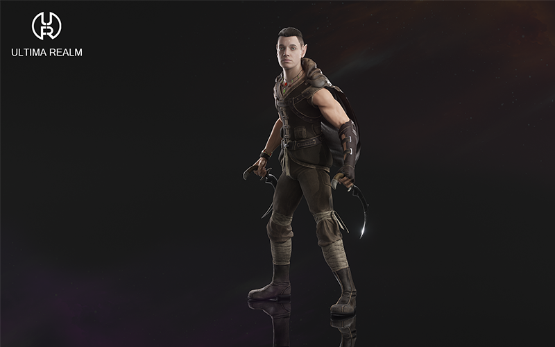 Elven Rogue | 3D Character screenshot 1