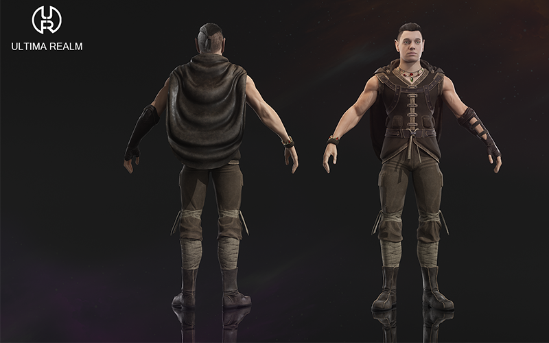 Elven Rogue | 3D Character screenshot 5