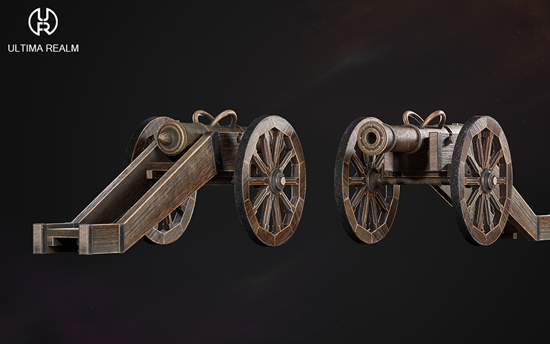 Cossack Weapons | Game-Ready 3D Model screenshot 2