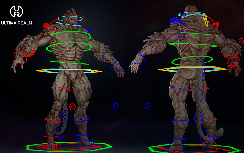Golem | 3D Character screenshot 2