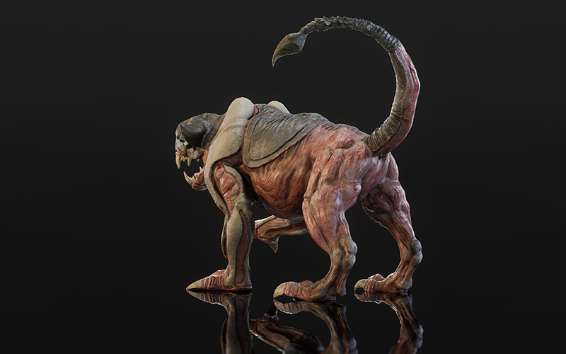 Mutant Panther | 3D Character screenshot 5