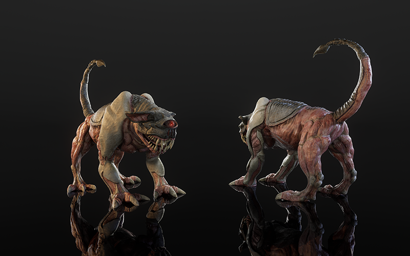 Mutant Panther | 3D Character screenshot 4