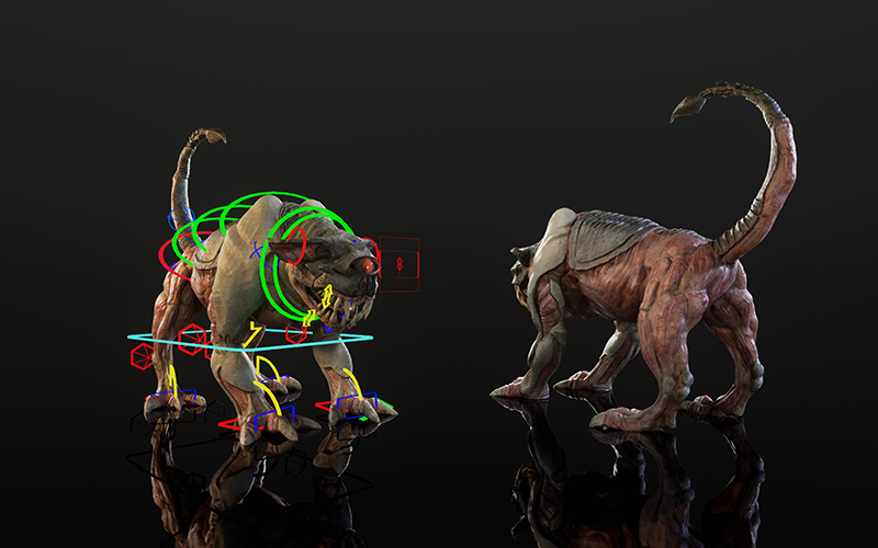 Mutant Panther | 3D Character screenshot 3