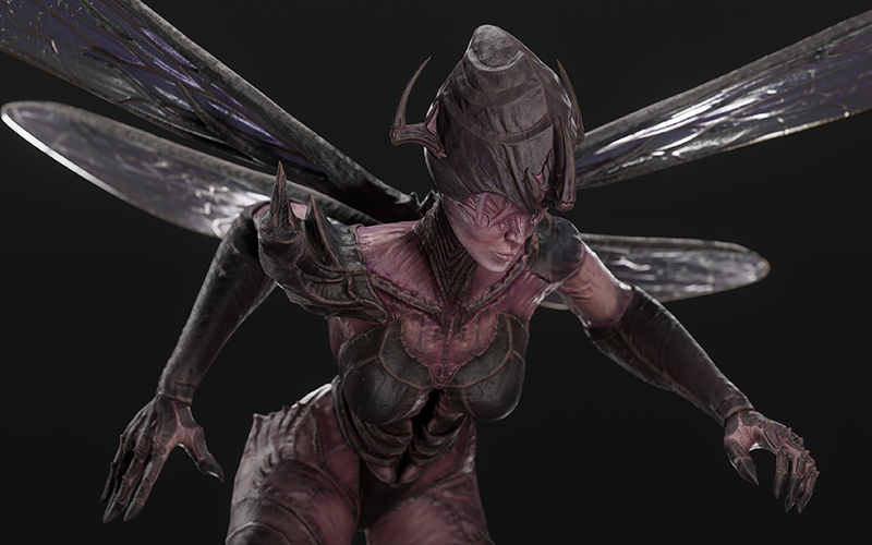 Mutant Queen | 3D Character screenshot 4