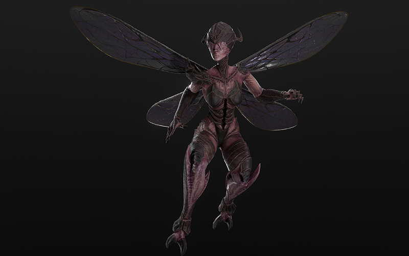 Mutant Queen | 3D Character screenshot 1