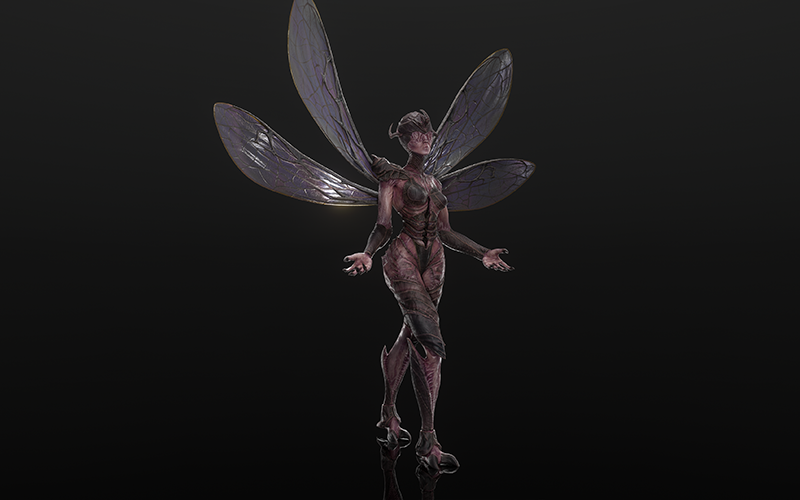 Mutant Queen | 3D Character screenshot 2