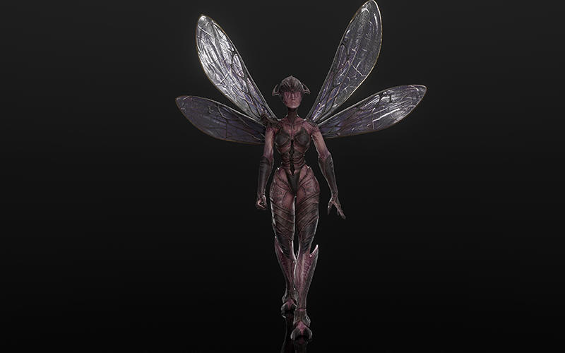 Mutant Queen | 3D Character screenshot 3
