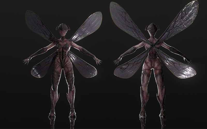 Mutant Queen | 3D Character screenshot 5