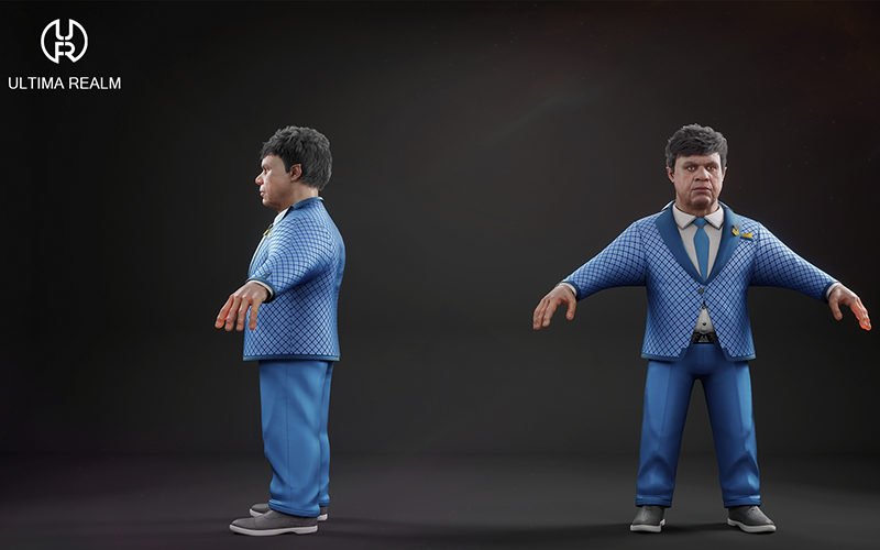 Rich Zwerg | 3D Character screenshot 2