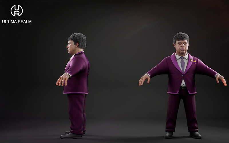 Rich Zwerg | 3D Character screenshot 1
