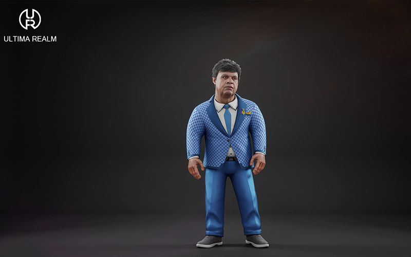 Rich Zwerg | 3D Character screenshot 4