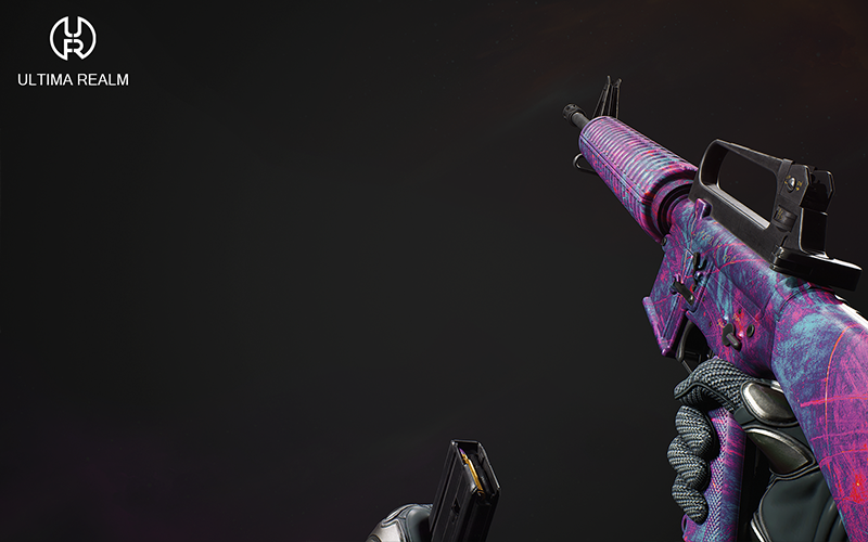 M16 Riffle | Game-Ready 3D Model screenshot 2