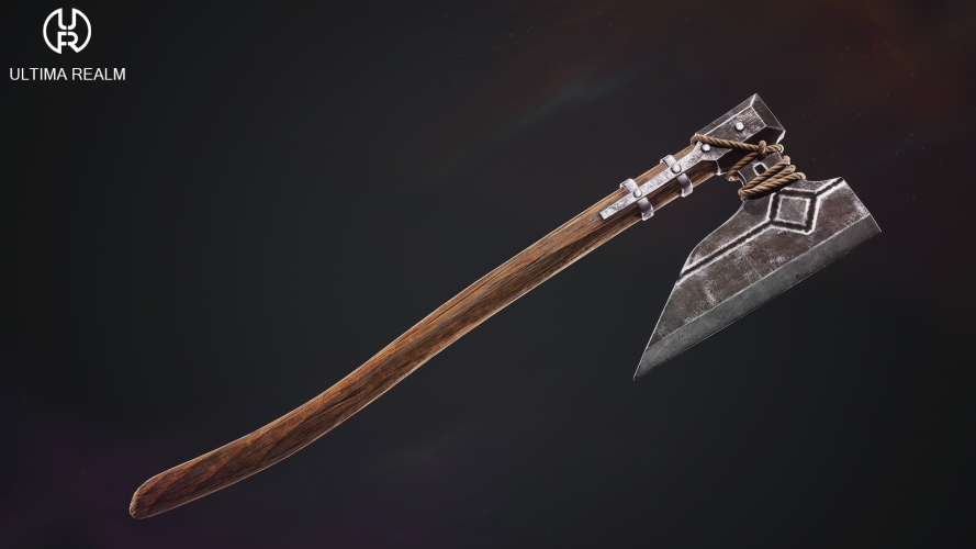 Viking Axes | Game-Ready 3D Model screenshot 4