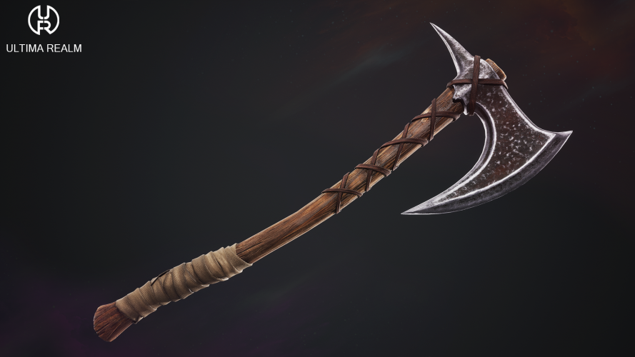Viking Axes | Game-Ready 3D Model screenshot 3