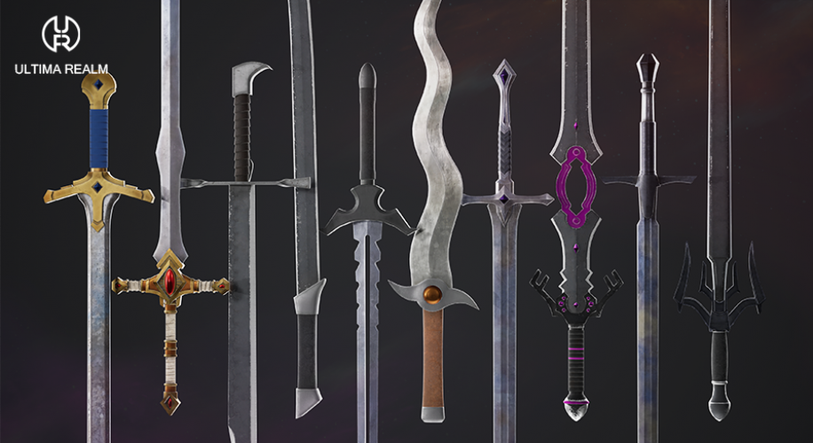 Blades Of Valor | Game-Ready 3D Model screenshot 2