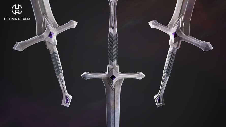 Blades Of Valor | Game-Ready 3D Model screenshot 5