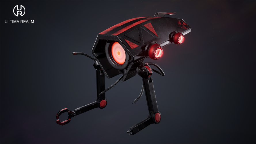 Drone Inspecor | 3D Character screenshot 1