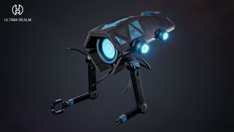 Drone Inspecor | 3D Character screenshot 2