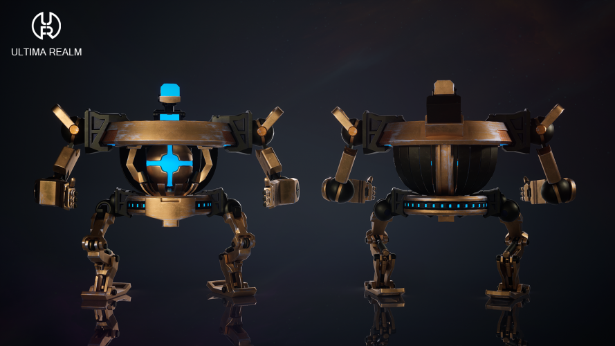 Orbitronix | 3D Character screenshot 2