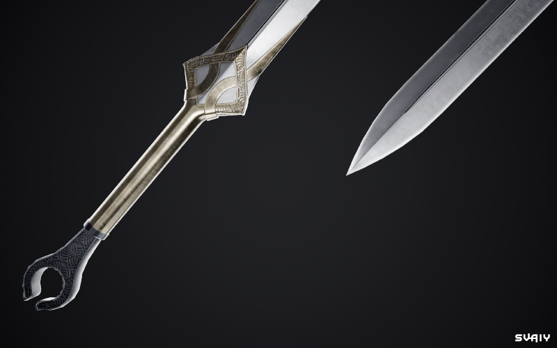 Swords of Valor | Game-Ready 3D Model screenshot 1