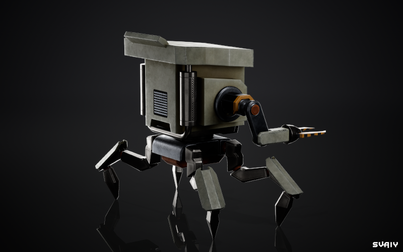 Drone Mechanic | 3D Character screenshot 3