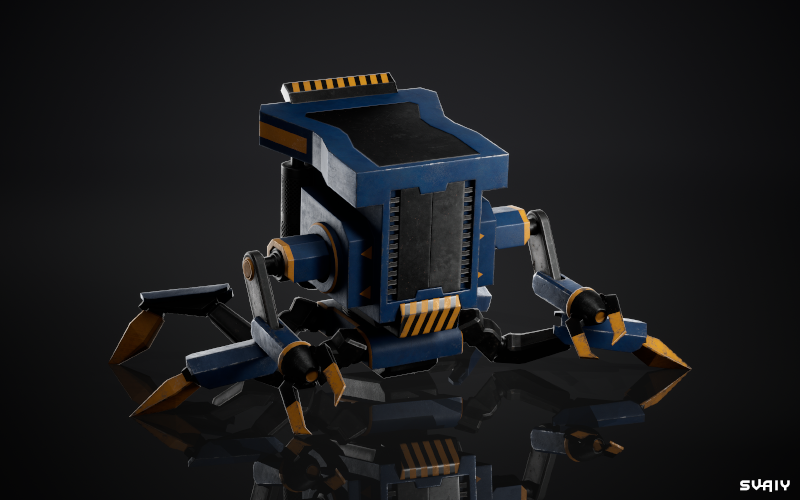 Drone Mechanic | 3D Character screenshot 4