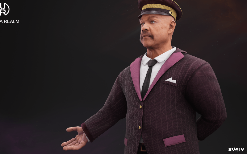 Doorman | 3D Character screenshot 1