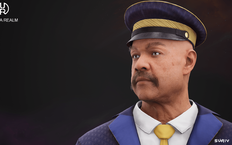 Doorman | 3D Character screenshot 2