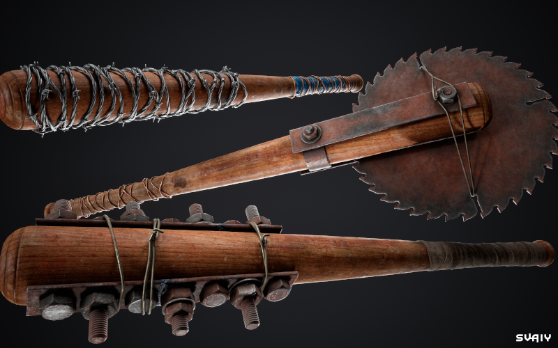 Apocalypse Bats | Game-Ready 3D Model screenshot 2