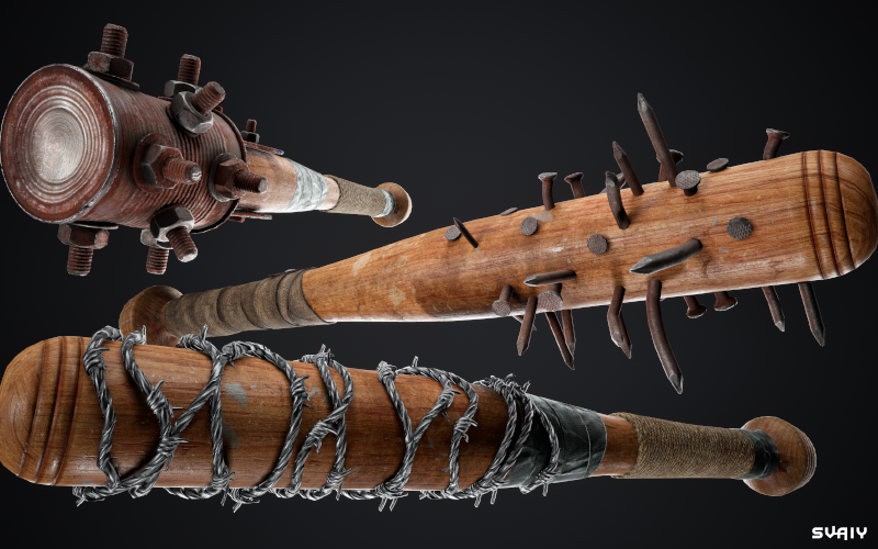 Apocalypse Bats | Game-Ready 3D Model screenshot 3