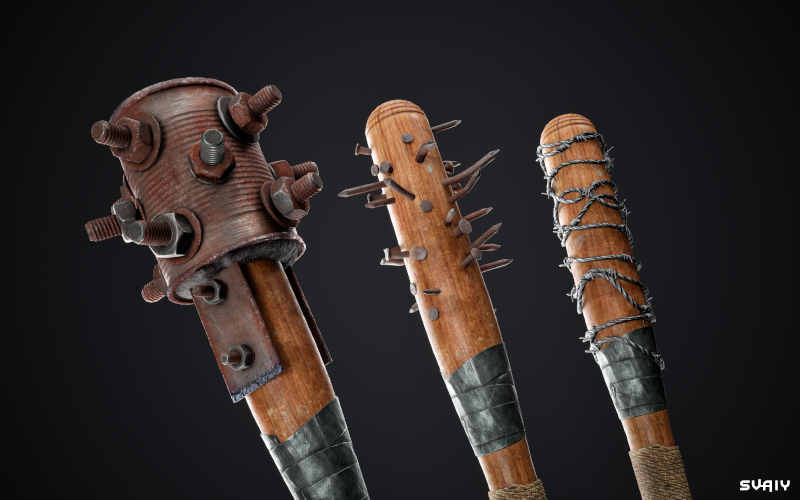 Apocalypse Bats | Game-Ready 3D Model screenshot 5