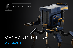 Drone Mechanic | 3D Character