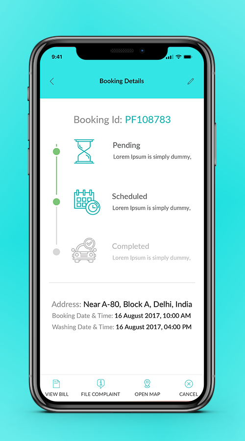 Uber Wash screenshot 4
