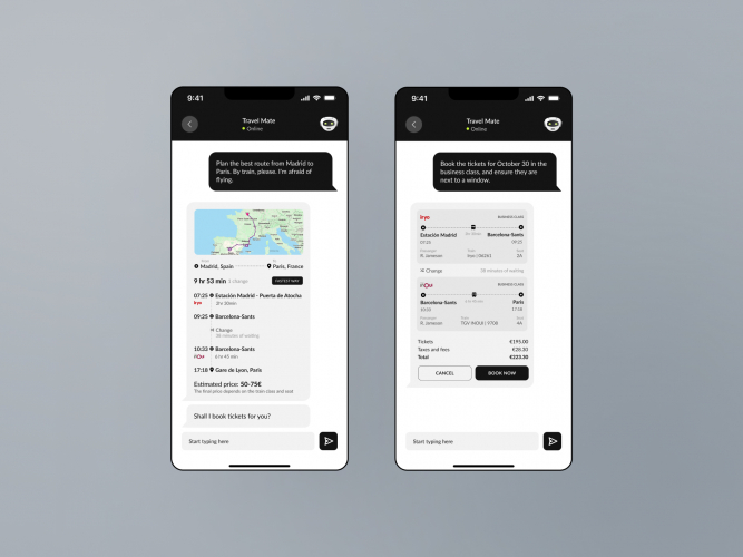 Ticket Booking App with AI Assistant screenshot 2