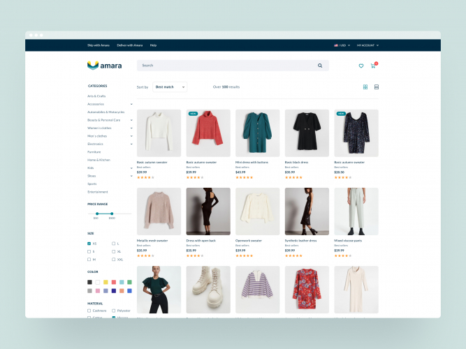 Marketplace screenshot 1