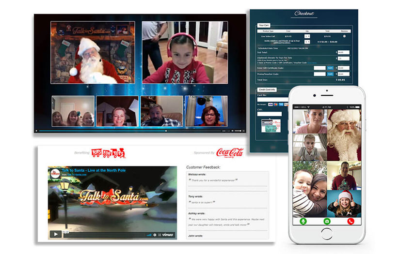 TalktoSanta - Live Video Call with Santa Claus for Kids screenshot 1