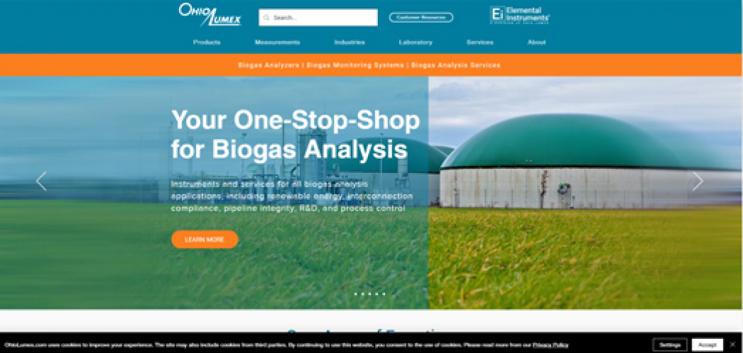 Complex Website for Industrial Manufacturer screenshot 1