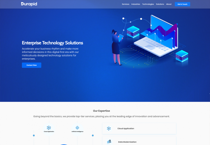 Wordpress Website screenshot 1
