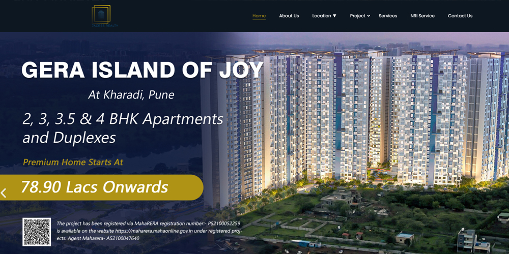 WordPress Website screenshot 1