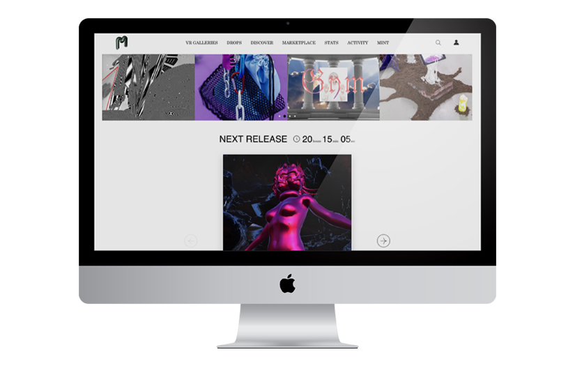 NFT Marketplace for selling digital arts screenshot 1