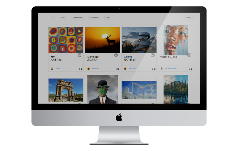 Disartive Platform for selling NFTs screenshot 1
