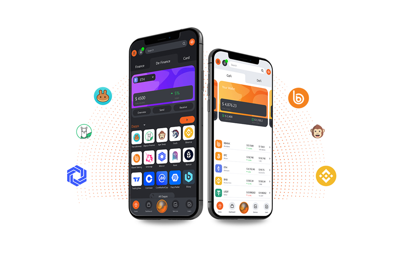 An innovative mobile app that gives cryptocurrency users access to the benefits of both centralized and decentralized technologies in a single, simple, secure, and easy to navigate an ecosystem screenshot 1